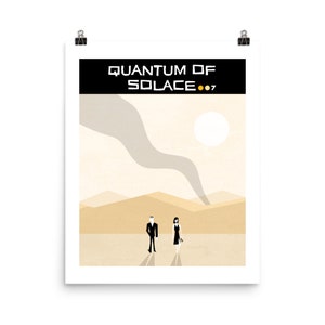 QUANTUM of SOLACE | James Bond 007 Poster