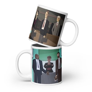 LAW & Order Season 19 White glossy mug