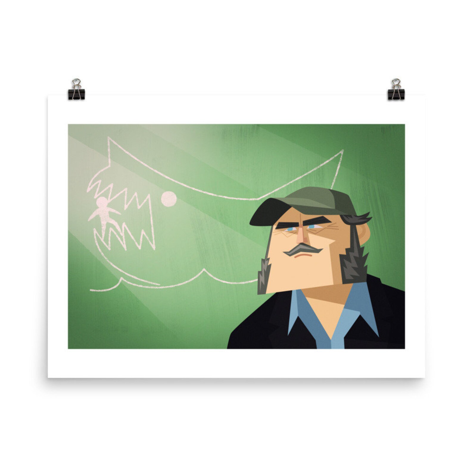 JAWS QUINT Poster Etsy