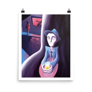 Bourbon Soaked Scream | Poster Print