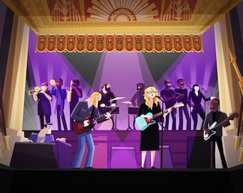TEDESCHI TRUCKS Band | Beacon Theater 2021 | Affiche
