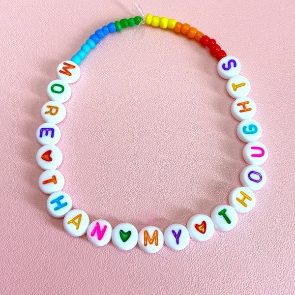 Mental Health Bracelet Etsy UK