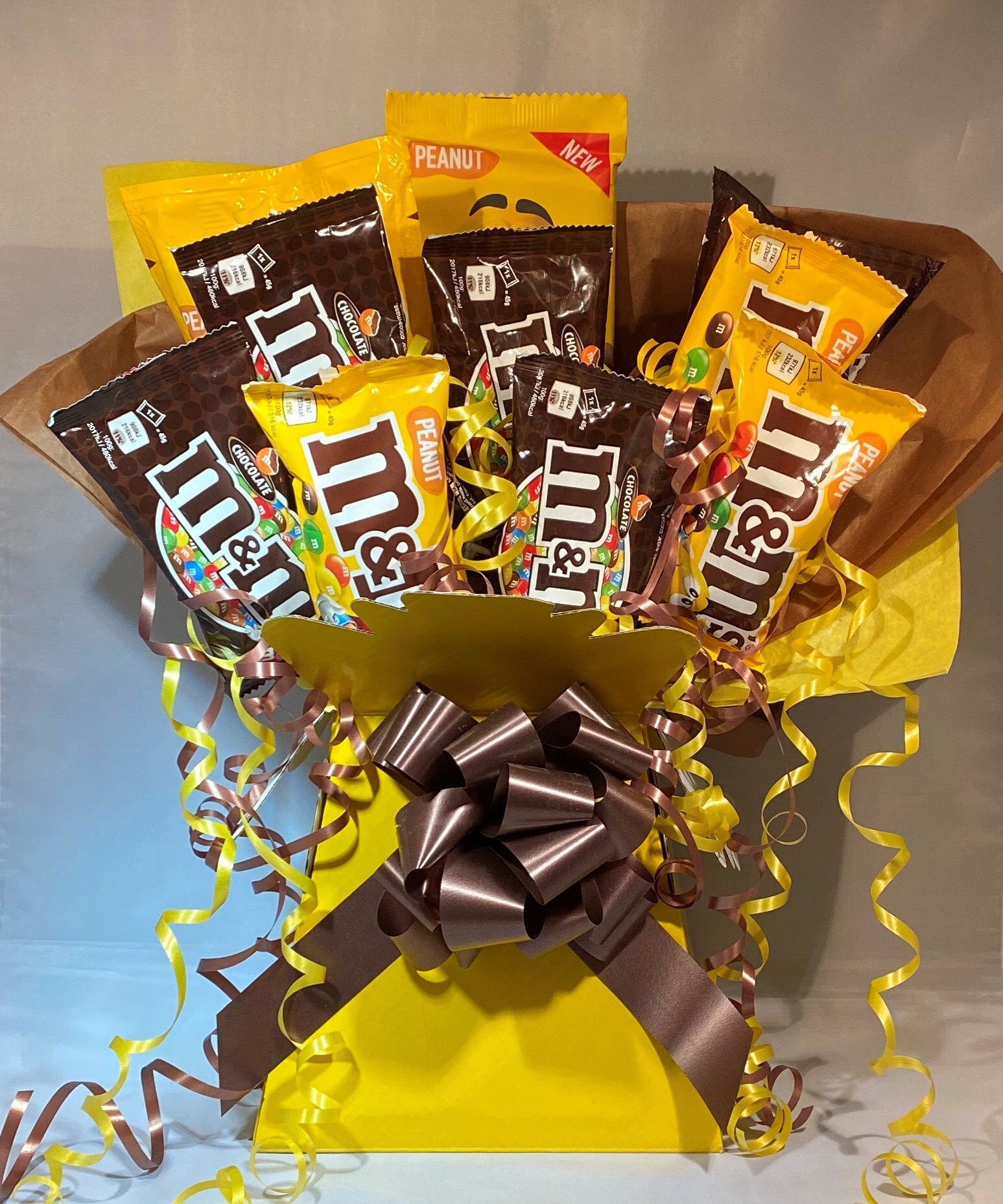 M&M Chocolate Bouquet Luxury Chocolate Gift Etsy UK