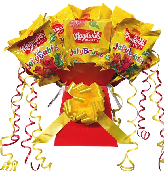 Buy Maynard's Bassetts Jelly Babies Bouquet Luxury Sweet Gift - Main Image