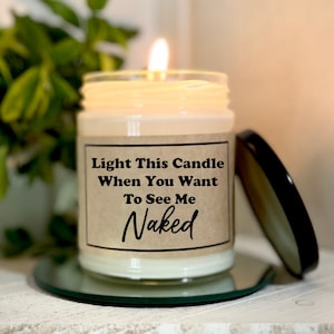 Light This Candle When You Want Any Occasion Gift Funny Candle Adult Gift Gift For Spouse Gift For Husband Funny Gift For Her Gift For Her