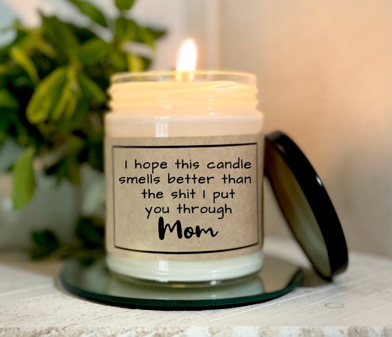 Mothers Day Candle, I Love You Mom Candle 8oz Mom Birthday, Mom Gift, Gift  for Mom, Birthday Idea, Mom, Candles for Moms, Soy Candles 