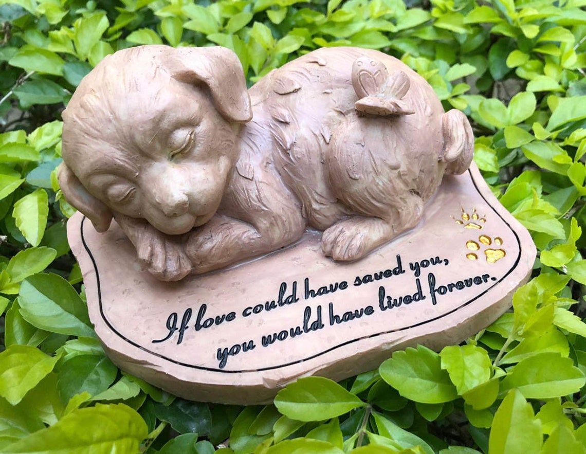 Personalized Pet Memorial Resin Stones Dog Memorial Stones Etsy