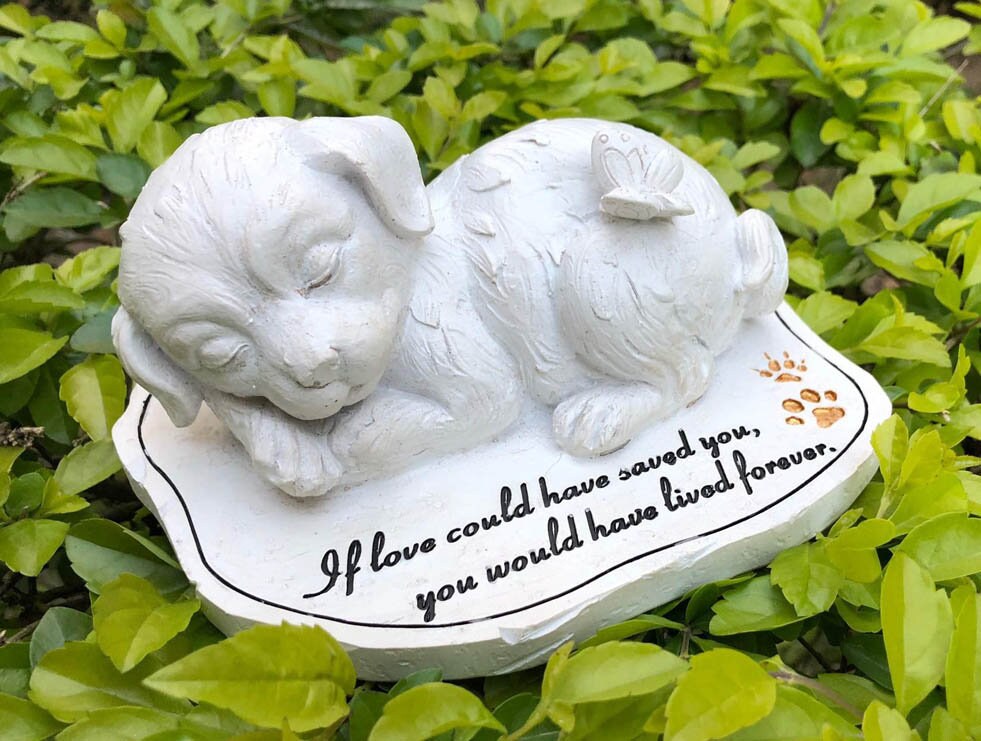 Personalized Pet Memorial Resin Stones Dog Memorial Stones Etsy