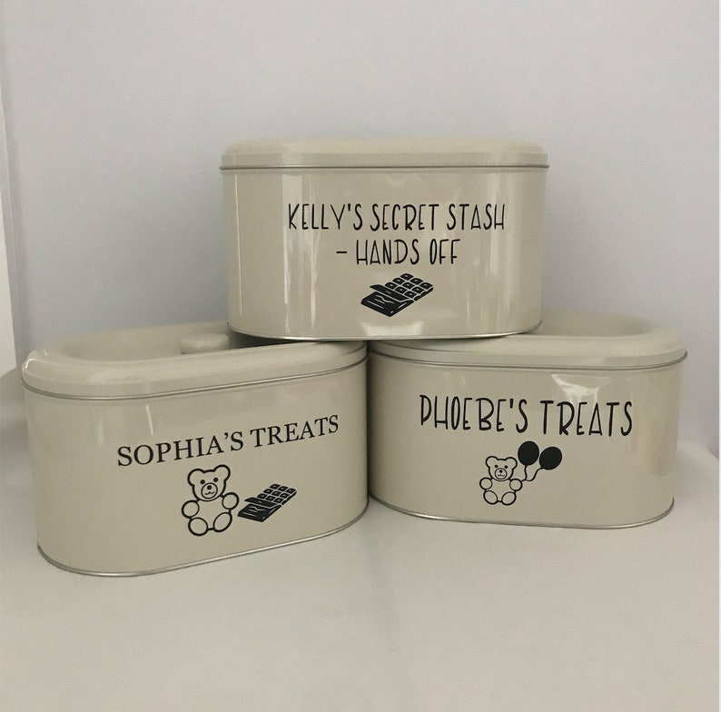Personalised Storage Treat Tin Gift for Dad Daddy Grandad Etsy