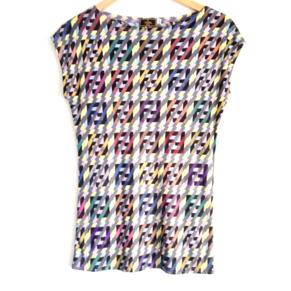 fendi multicolor shirt