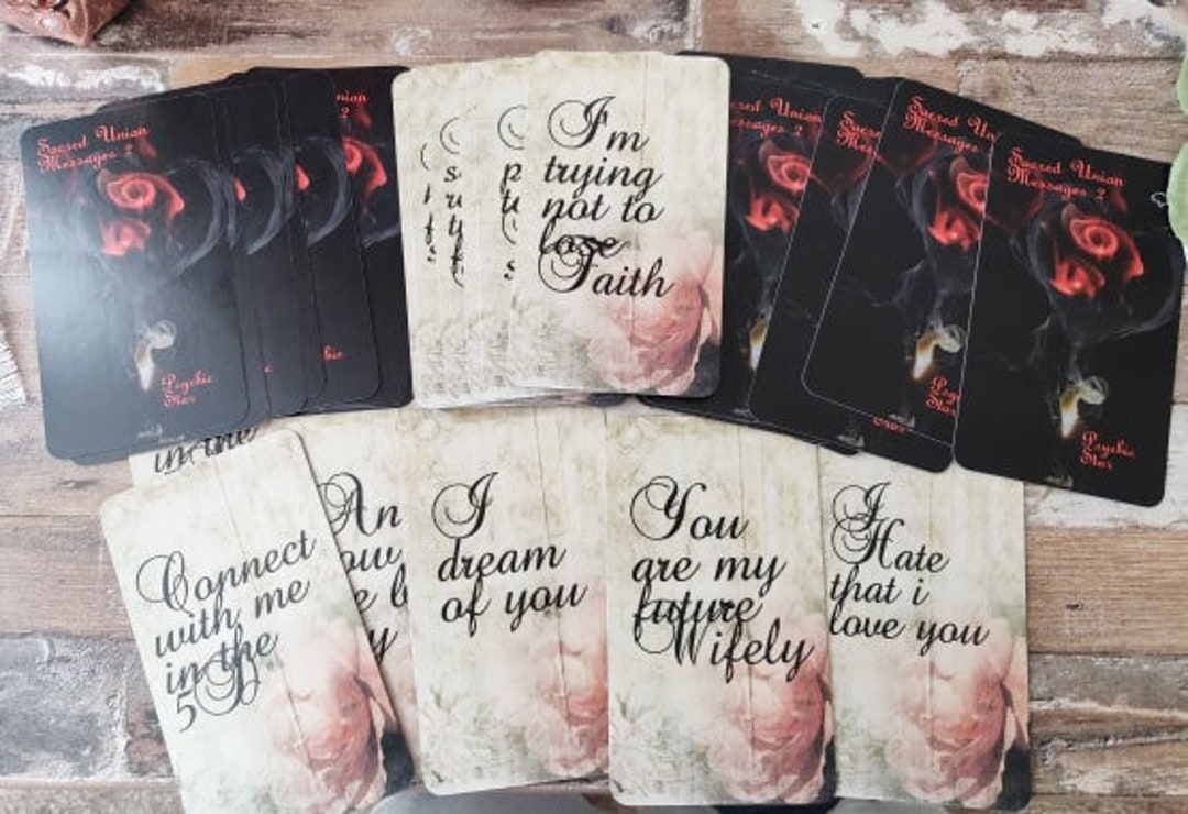 Twin Flame Messages 2 Oracle Deck - Etsy