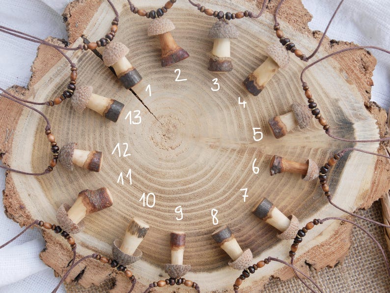 Mushroom Necklace, Natural Jewelry Etsy
