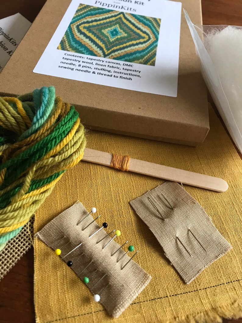 Bargello Kit Beginner Bargello Needlepoint Kit Bargello Etsy