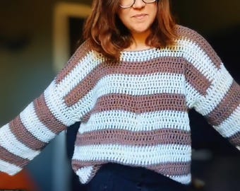 Spoonie Sweater Crochet Pattern