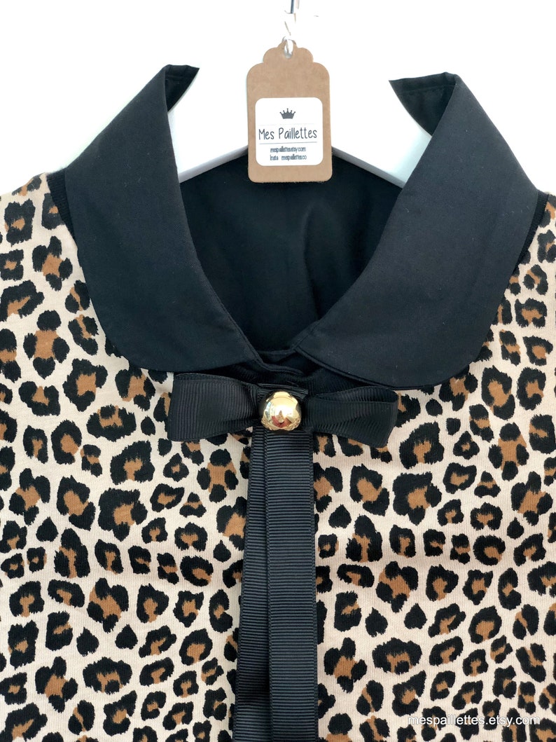 Black fake collar Half shirt collar Etsy