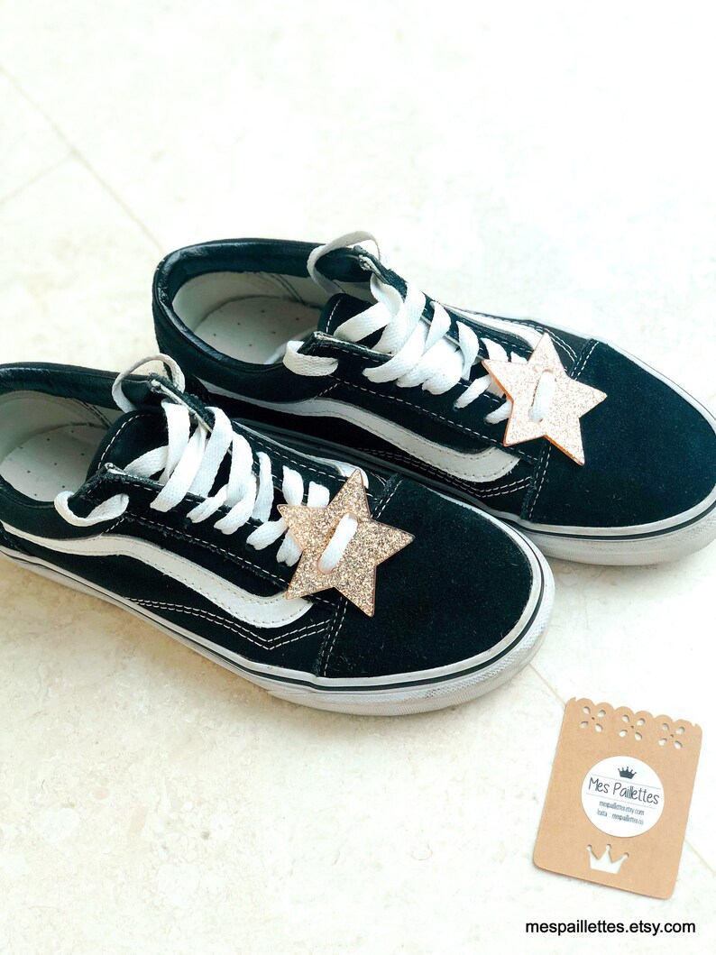 Shoelace Charm Shoe Accessories Shoe Clips Gold Star Etsy