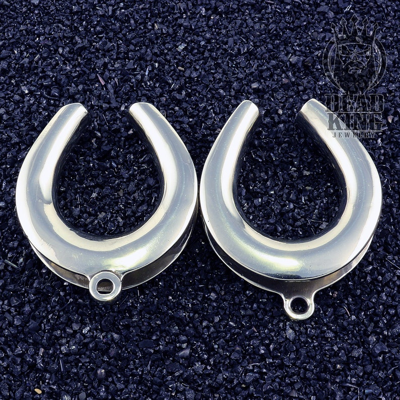 white brass 1-18/'/' 28mm Solid Brass SADDLE SPREADER HOOKS