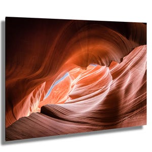 Antelope Canyon Photography Print: Abstract Red Rock Wall Art