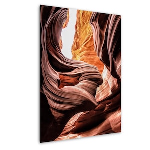 Antelope Canyon Print: Lady with a Veil, Red Rock Desert Photo