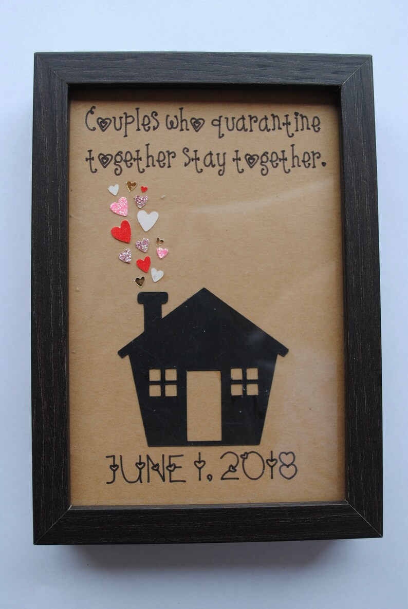 Anniversary Gift Quarantine Anniversary Customizable ...