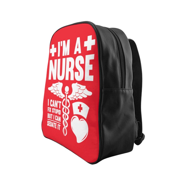 Medical Backpack Nurse Bag For Nurses On The Go Ideal Nurse Appreciation Gift For Nurses Medical Notes Gym Kit Organizer FUNNY NURSE BAG