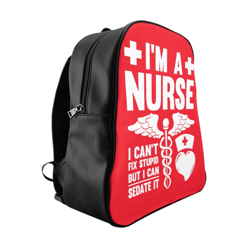 Medical Backpack Nurse Bag For Nurses On The Go Ideal Nurse Appreciation Gift For Nurses Medical Notes Gym Kit Organizer FUNNY NURSE BAG