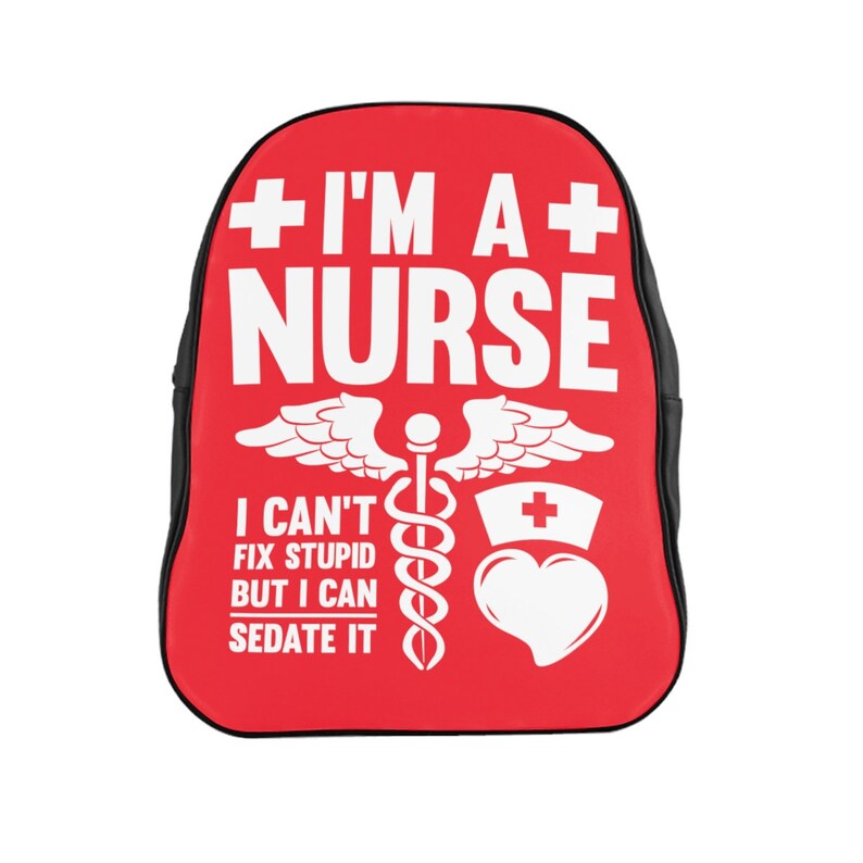 Medical Backpack Nurse Bag For Nurses On The Go Ideal Nurse Appreciation Gift For Nurses Medical Notes Gym Kit Organizer FUNNY NURSE BAG