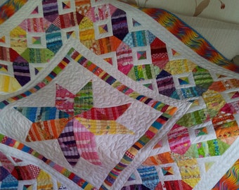 Scrap Happy Star  Quilt Pattern