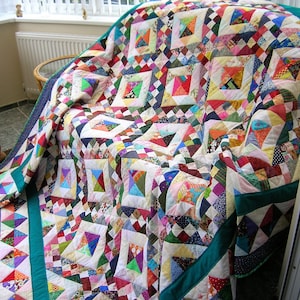 Jacob&#39;s Ladder Scrap Value Quilt Pattern