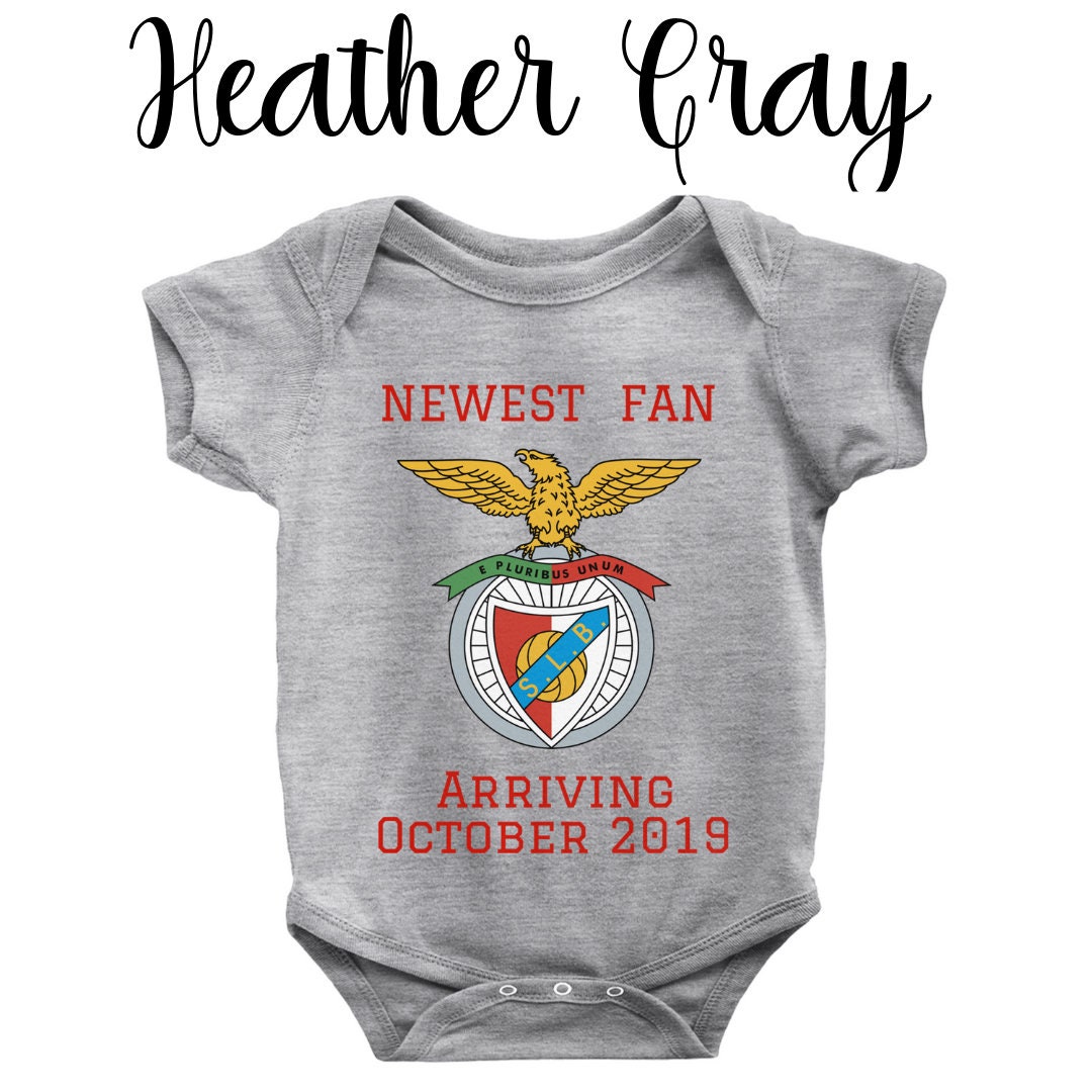 Personalizado BENFICA Fútbol Portugal Bebé Bodysuit Romper Etsy España