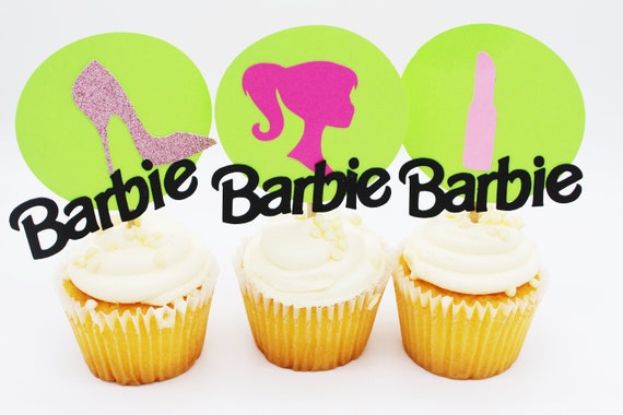 barbie birthday cupcakes