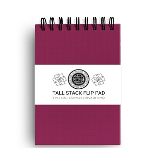 Tall Stack - 4 cale x 6 cali Flip Pad firmy The Pen & Paper Company