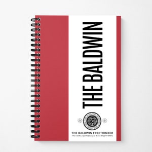 The Baldwin Freethinker Premium Paper FreeWriting Notebook Red
