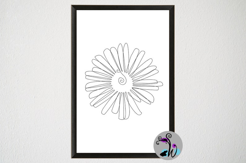 daisy minimalist drawing daisy minimalist drawing