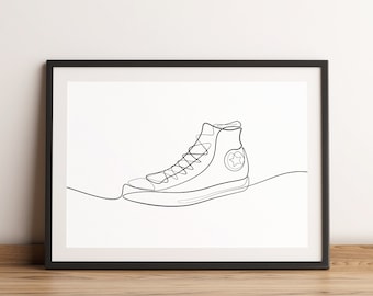 converse all star drawing