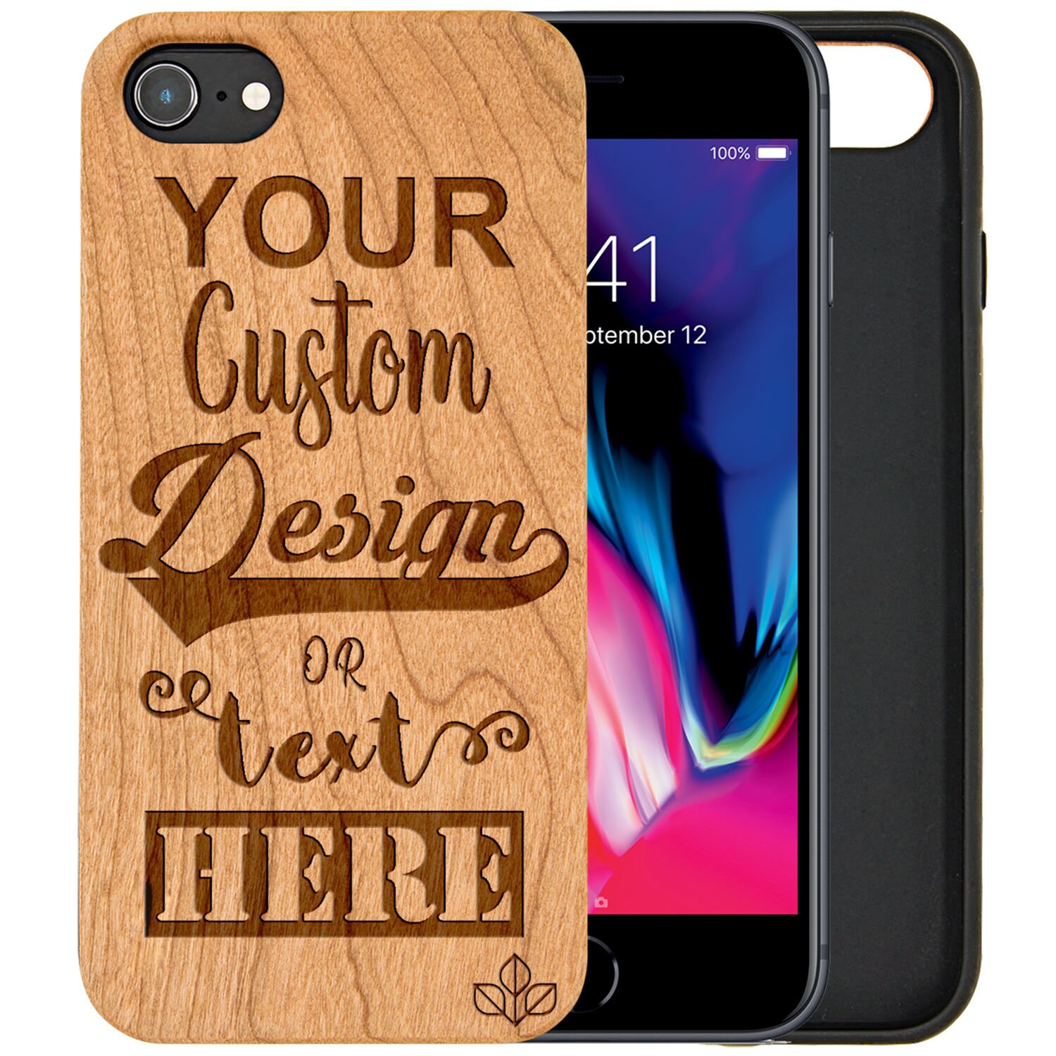 Personalised Engraved Unique Phone Case Eco Friendly Wooden Etsy