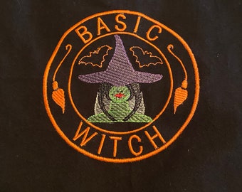 Basic witch tea towel