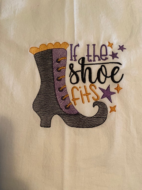 Shoe Fits Tea Towel Shoe Fits Tea Towel