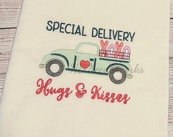 Valentine Truck towel