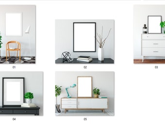 Art In Mockup Etsy