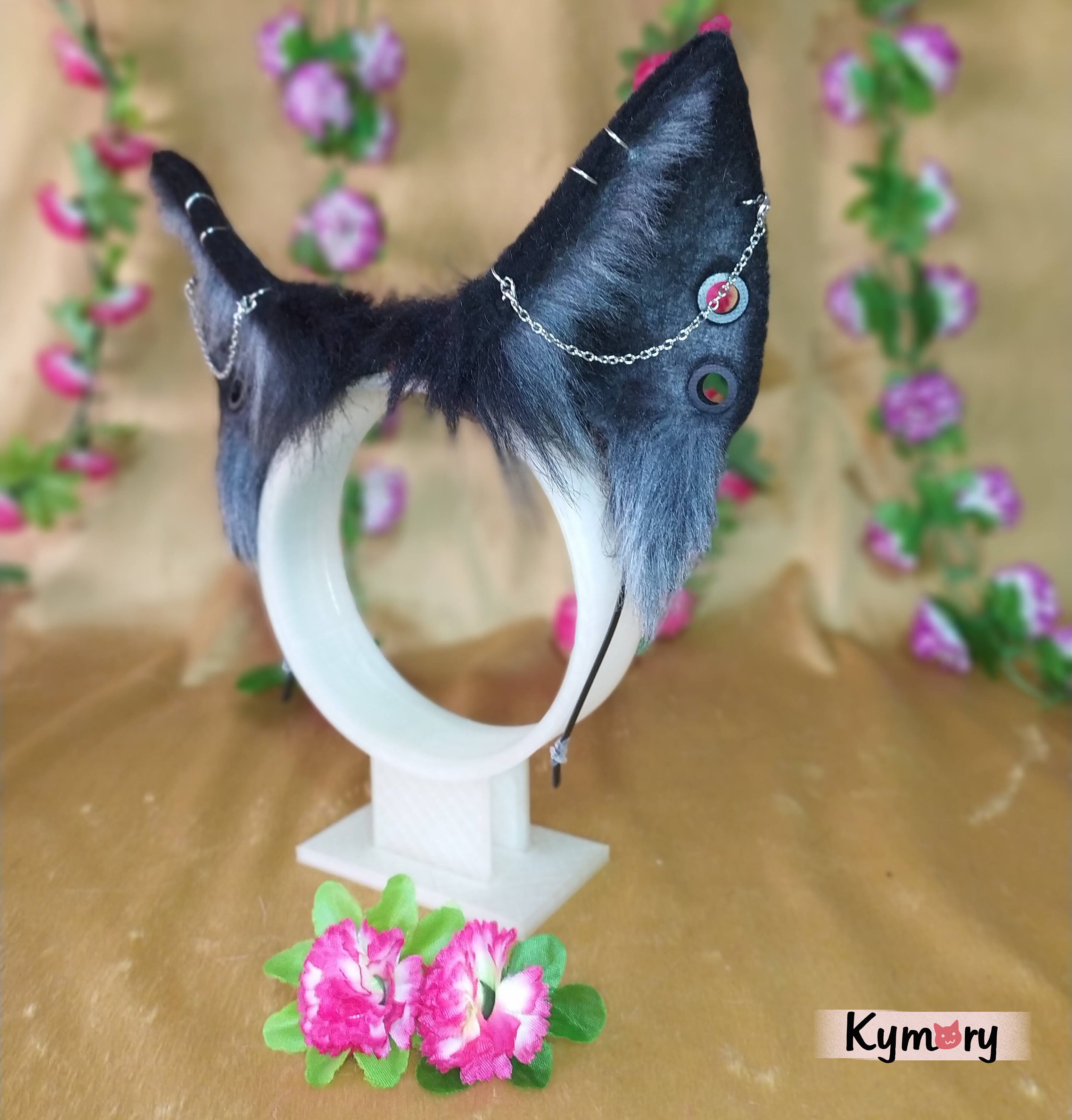Black Wolf Ears She Wolf Ears Black Wolf Ears Plush Headband black-wolf-ears-she-wolf-ears-black-wolf-ears-plush-headband