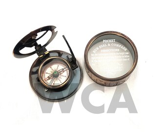 Nautical CompassNavigational CompassVintage Military Working Compass