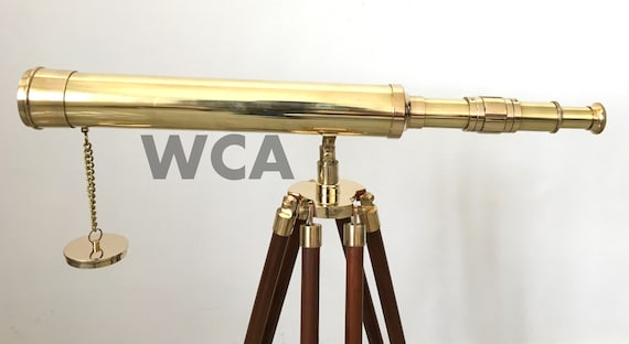 Nautical Brass Telescope Vintage Marine Spy Glass Telescope Marine Scope Gift
