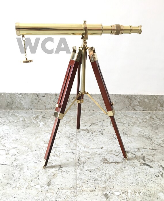 brass telescope