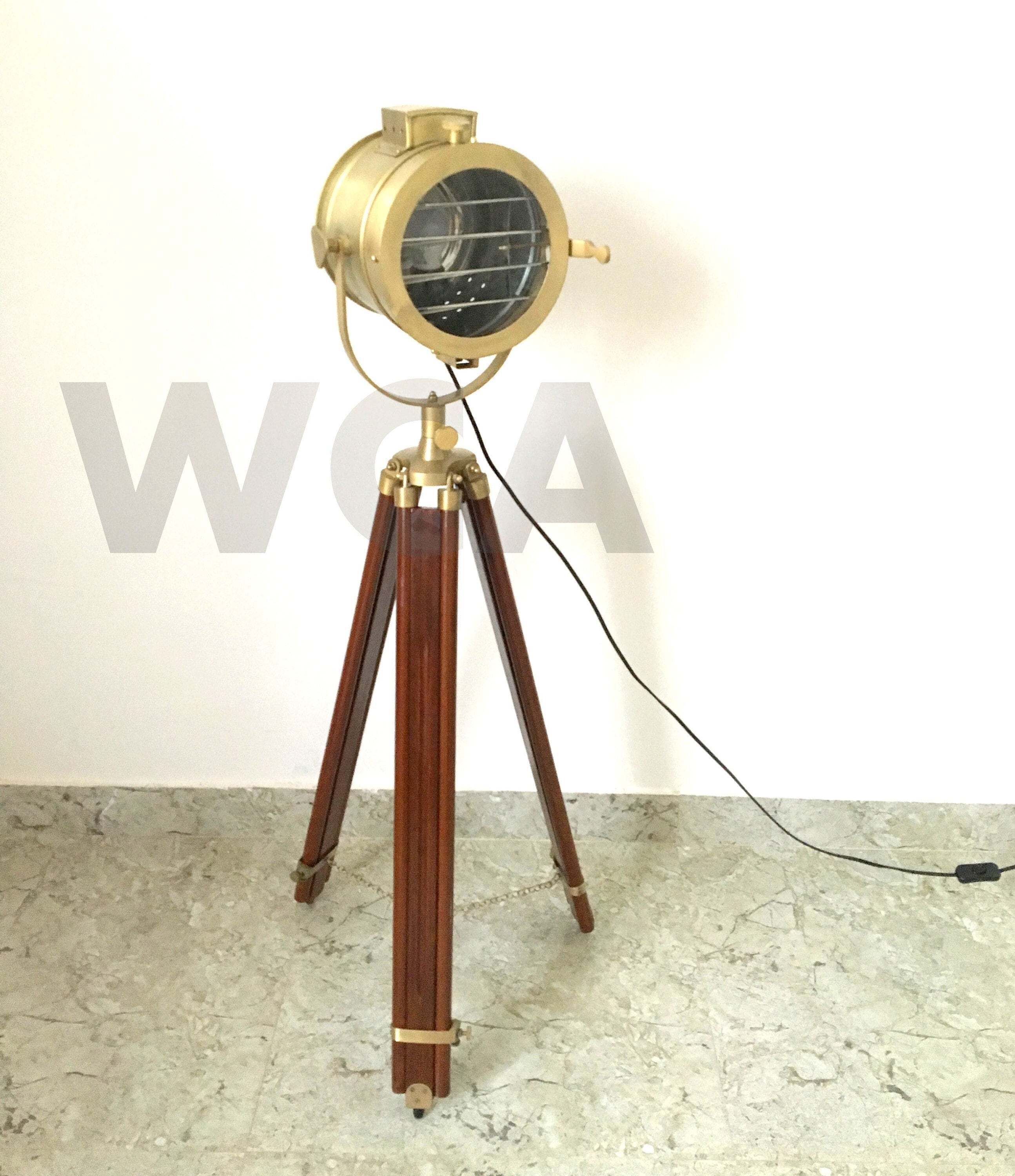 Nautical spotlight 2024 floor lamp