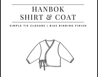 PDF Hanbok Shirt and Coat Pattern - Sewing Therapy with a Step-by-Step Sewalong Video