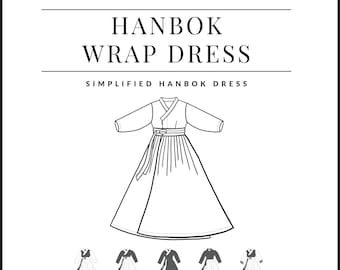 Vestido Hanbok Envelope em PDF - Terapia de Costura com Vídeo Passo a Passo