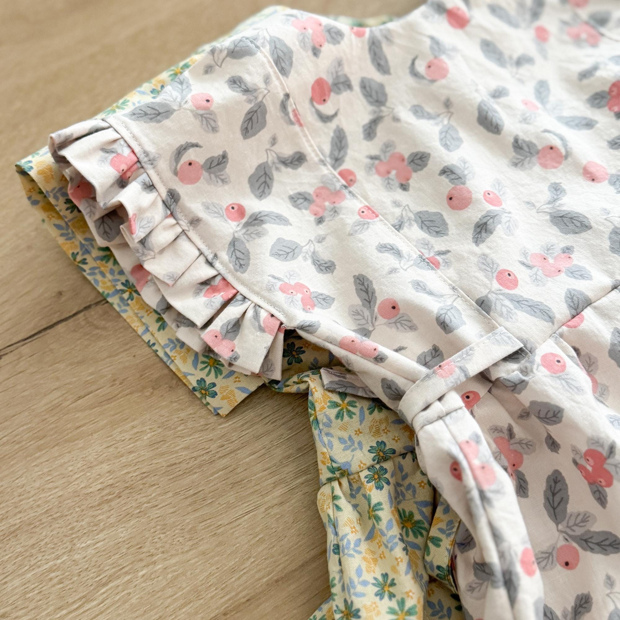 Mini Tie Dress PDF Sewing Pattern: Toddler & Girls Sizes 1-12 (sewalong ...