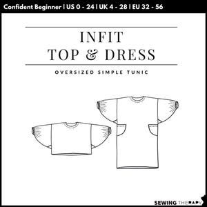 PDF Infit Top and Dress - Sewing Therapy with a Step-by-Step Sewalong Video