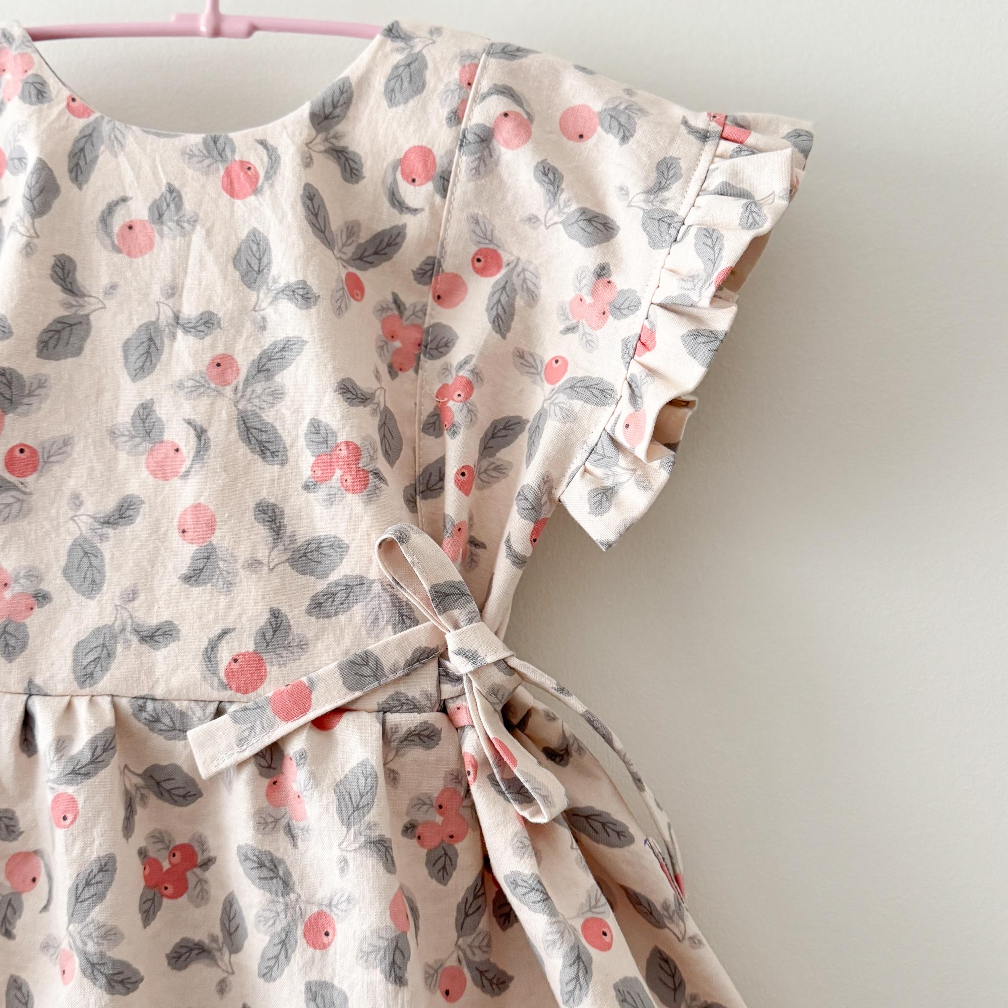 Mini Tie Dress PDF Sewing Pattern: Toddler & Girls Sizes 1-12 (sewalong ...